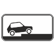 Дорожный знак 8.6.7 «Способ постановки транспортного средства на стоянку» (металл 0,8 мм, I типоразмер: 300х600 мм, С/О пленка: тип А коммерческая)